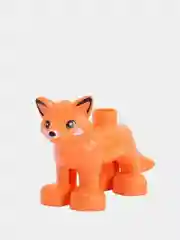 Кораллово-розовый конструктор фигурки