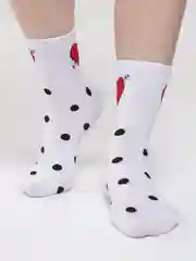 Прозрачный носки женские дезодорирующие "СЕРДЦЕ"