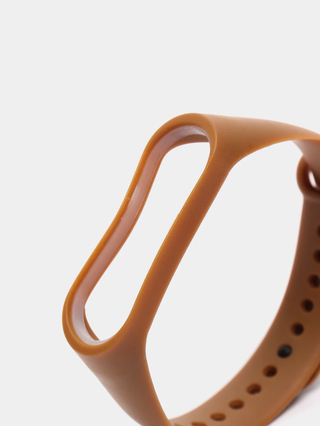 Коричневый силиконовый ремешок для Xiaomi Mi Band 3 / 4