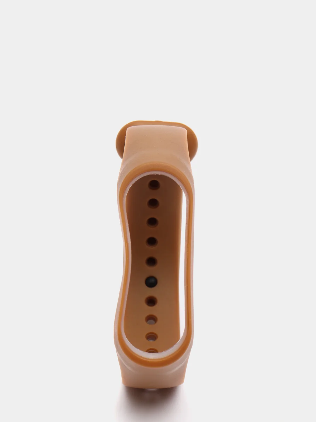 Коричневый силиконовый ремешок для Xiaomi Mi Band 3 / 4