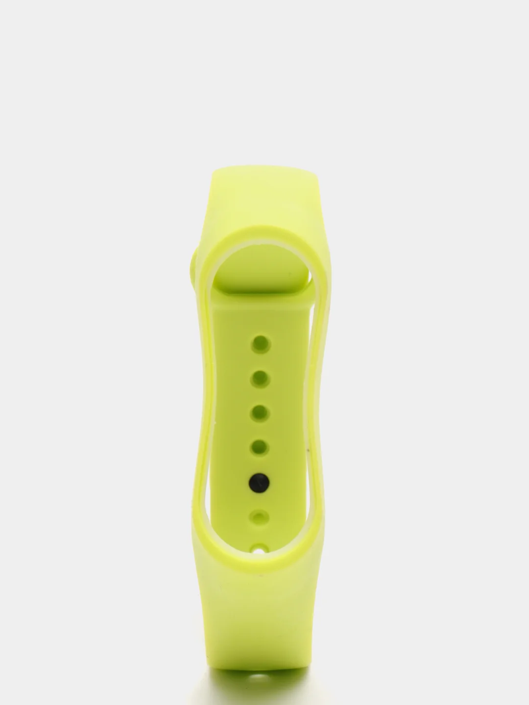 Салатовый силиконовый ремешок для Xiaomi Mi Band 3 / 4