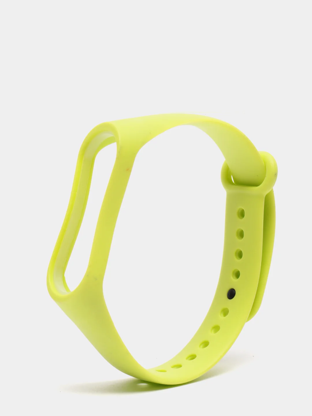 Салатовый силиконовый ремешок для Xiaomi Mi Band 3 / 4