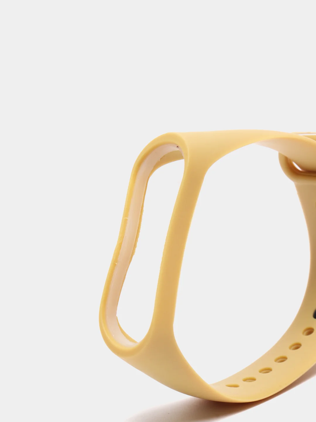 Светло-коричневый силиконовый ремешок для Xiaomi Mi Band 3 / 4