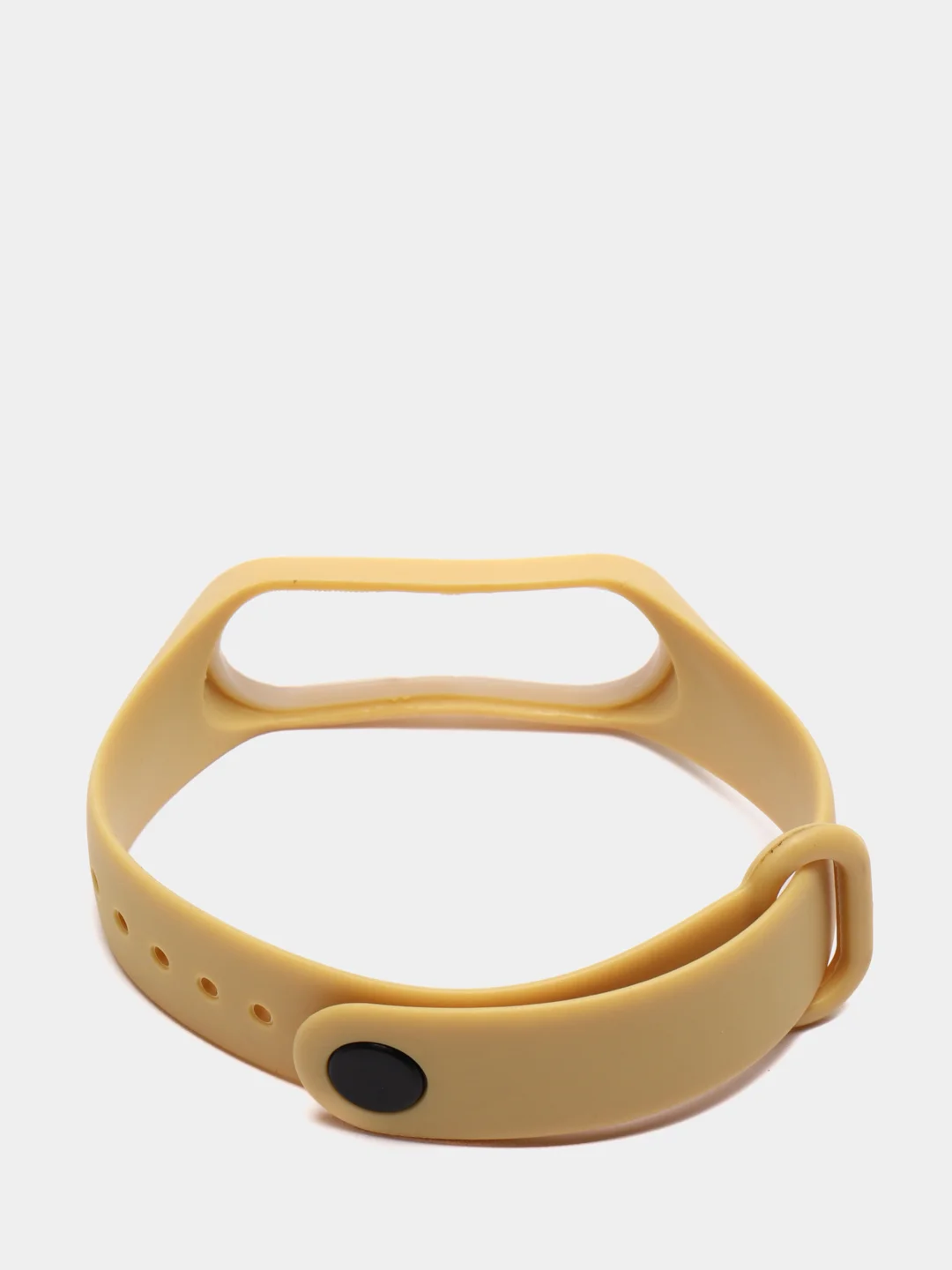 Светло-коричневый силиконовый ремешок для Xiaomi Mi Band 3 / 4