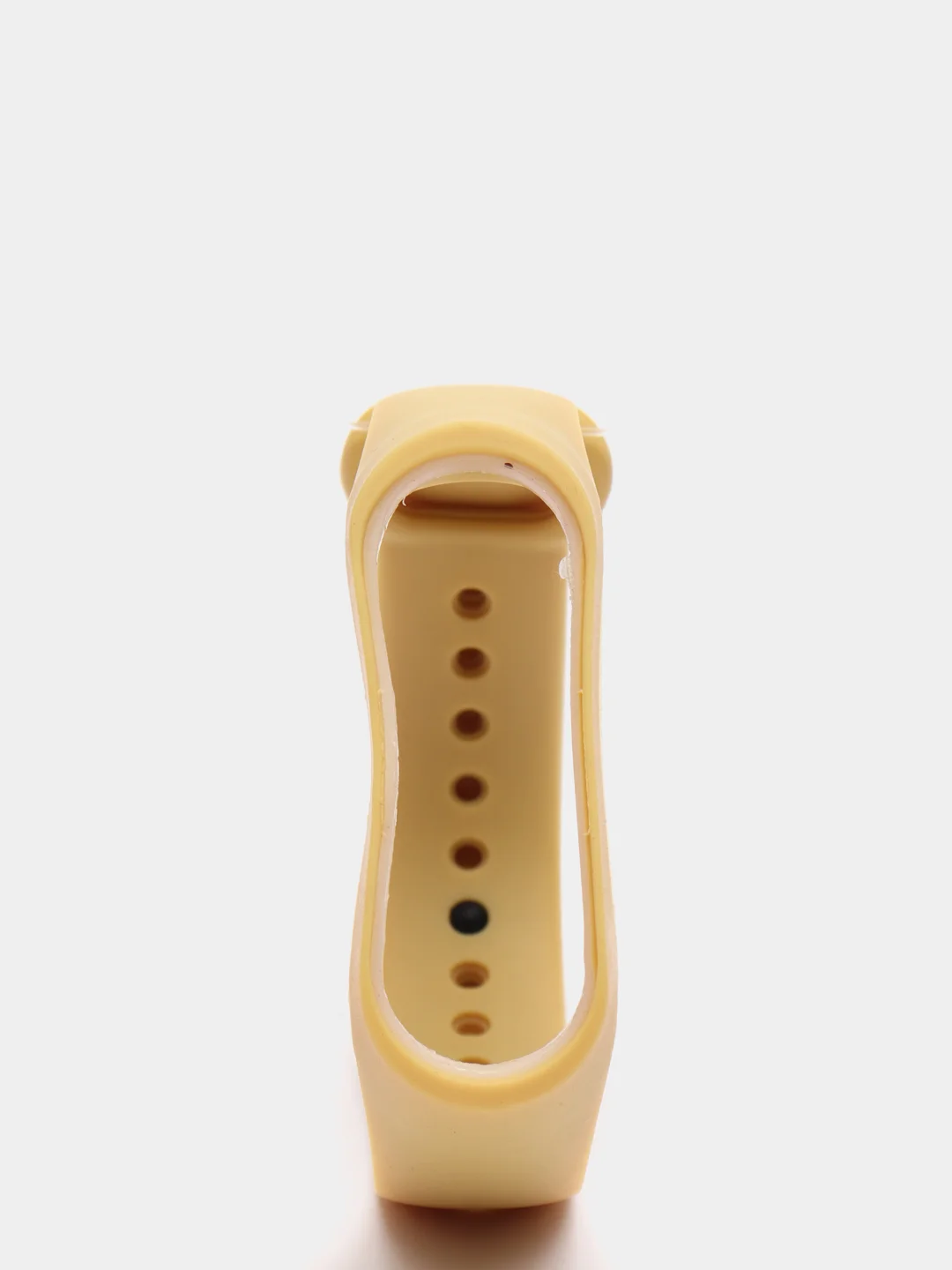 Светло-коричневый силиконовый ремешок для Xiaomi Mi Band 3 / 4