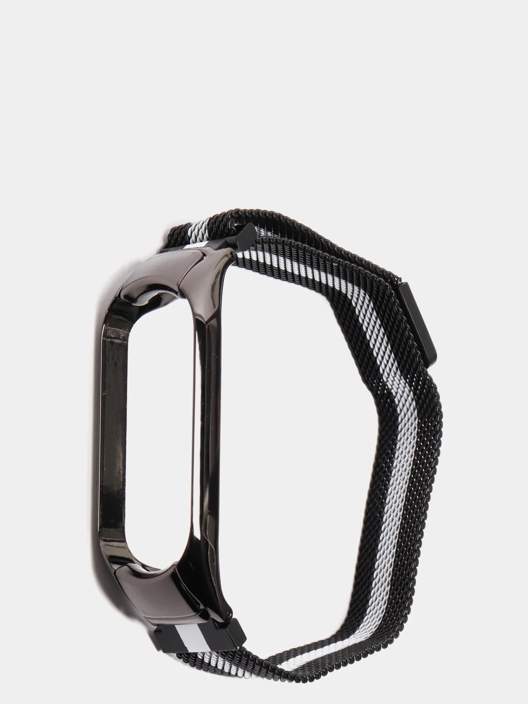 Багровый ремешок магнитный металлический для Xiaomi Mi band 5