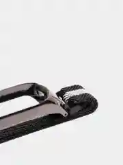 Багровый ремешок магнитный металлический для Xiaomi Mi band 5