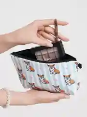 Ледяной женская косметичка с милыми собачками корги