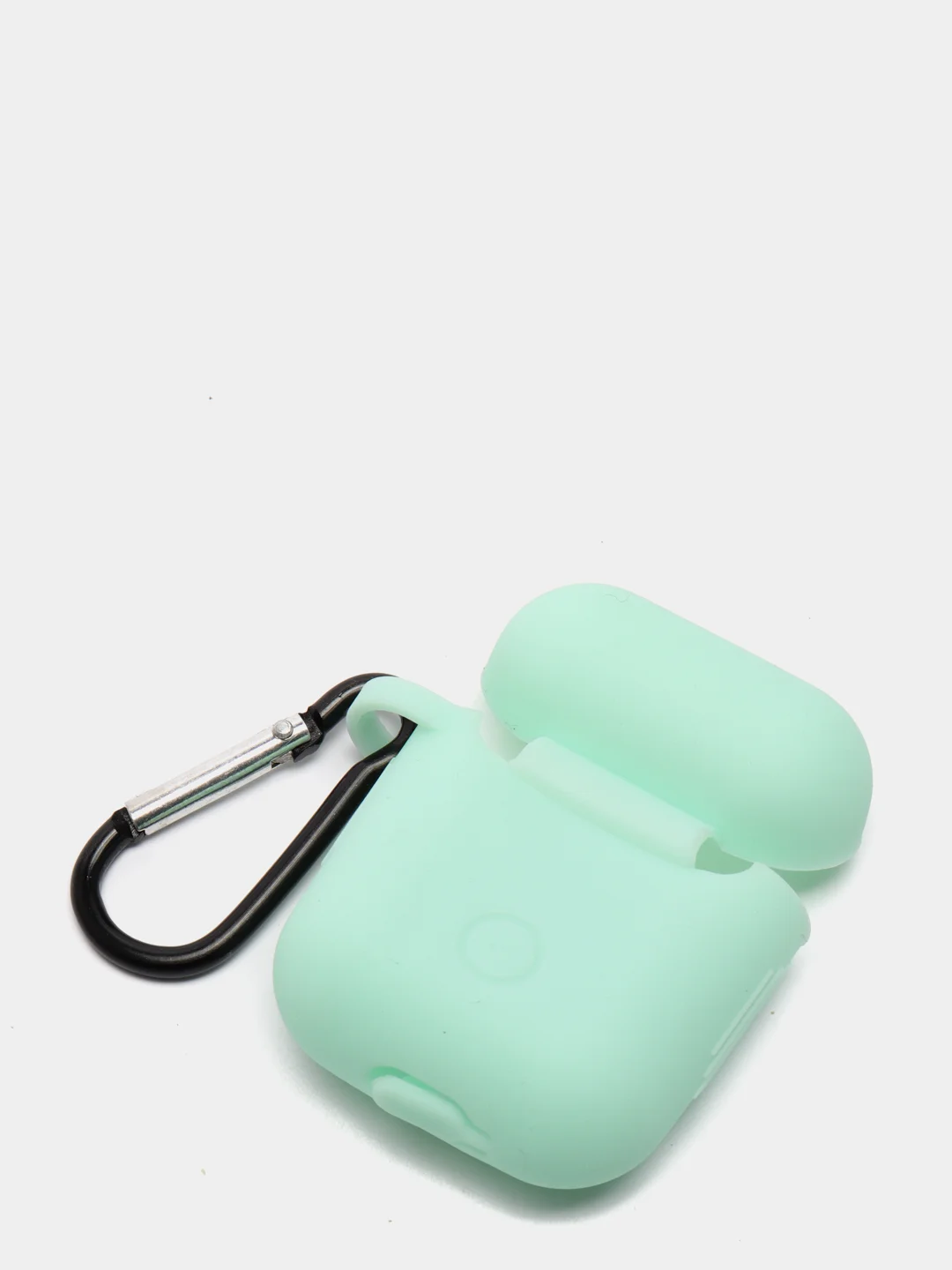 Голубой чехол силиконовый для AirPods 2 Корпорация монстров, Бэтмен, Утенок, Минни Маус, карабином