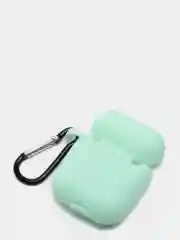 Голубой чехол силиконовый для AirPods 2 Корпорация монстров, Бэтмен, Утенок, Минни Маус, карабином