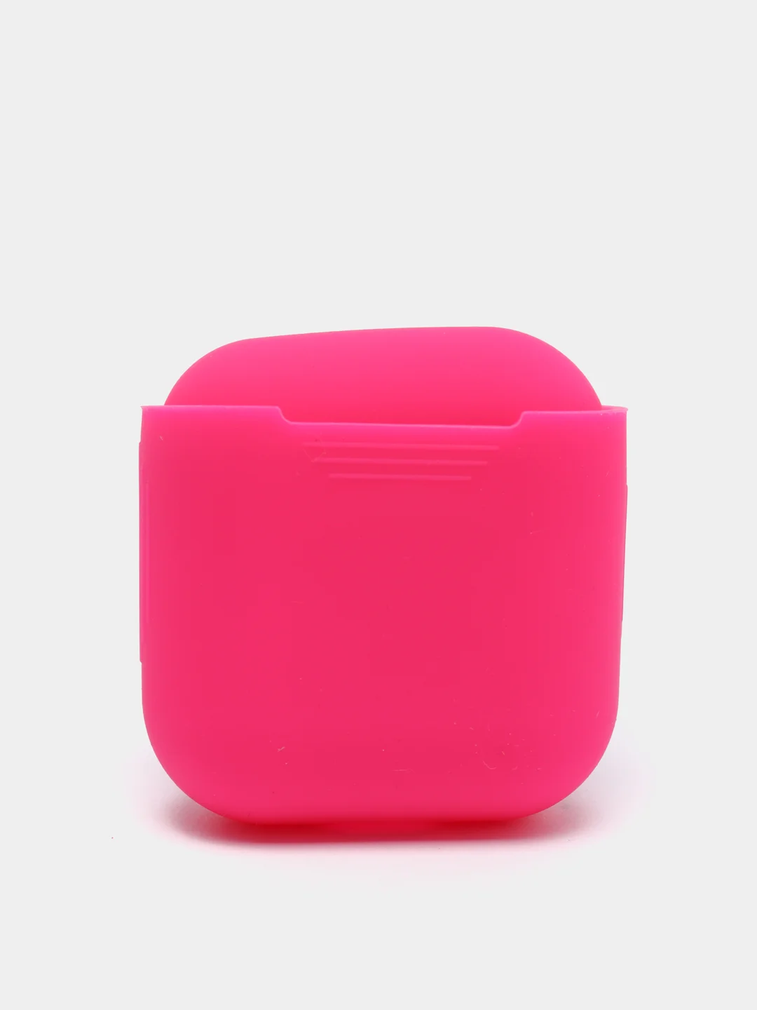 Розовый силиконовый чехол для б/п наушников AirPods