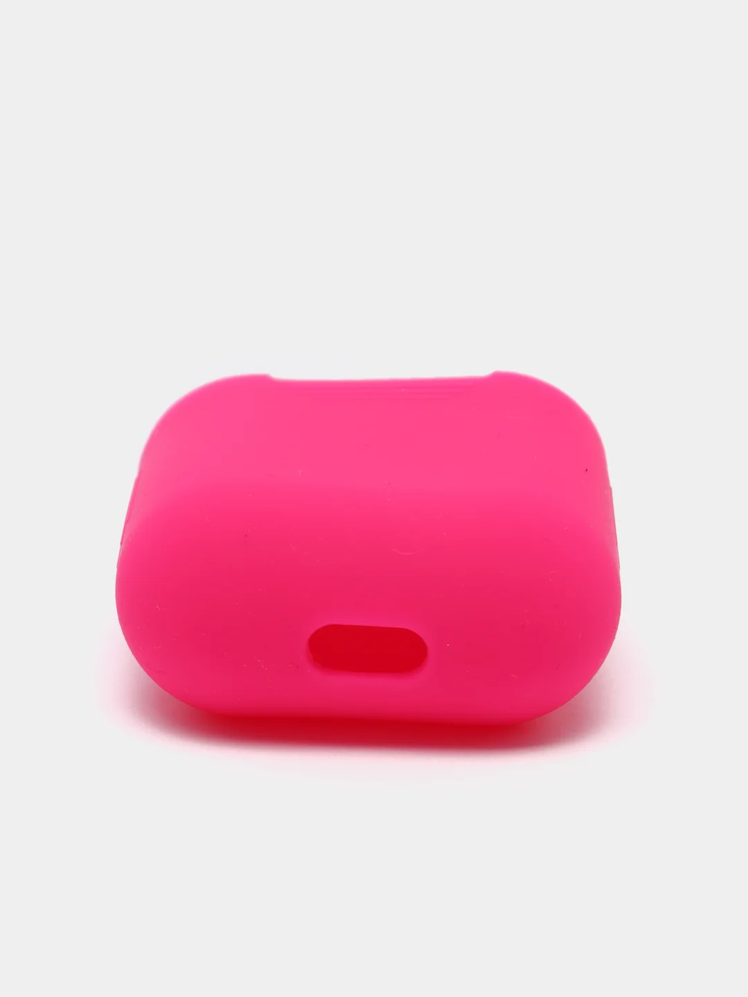 Розовый силиконовый чехол для б/п наушников AirPods