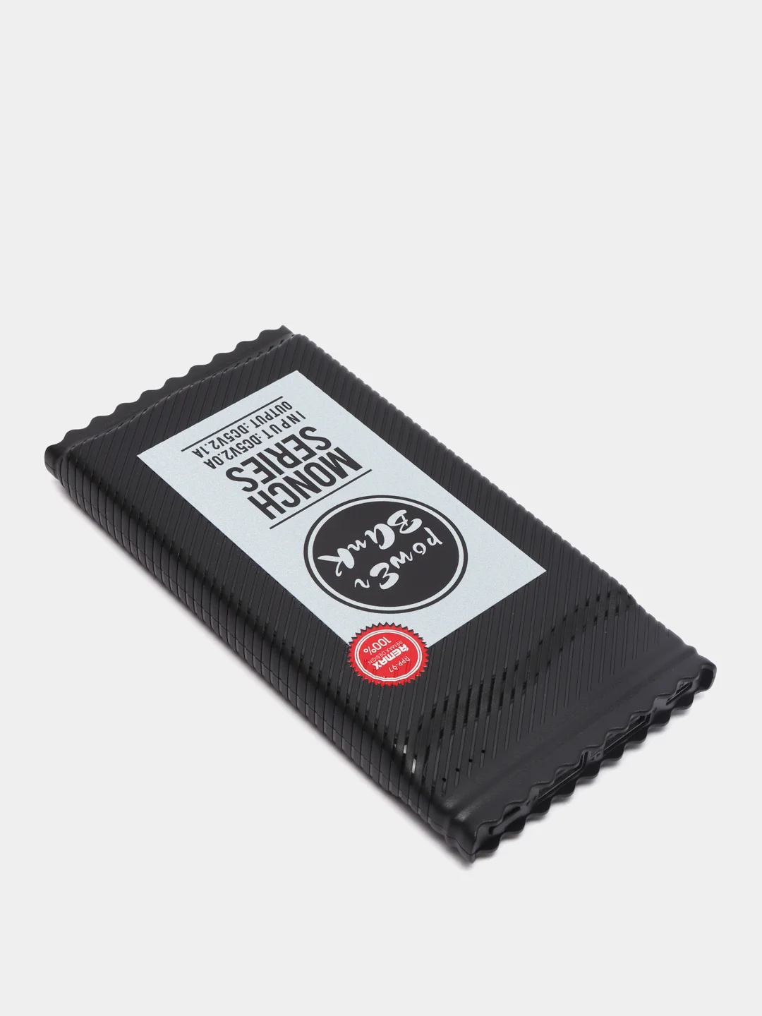 Черный мобильный аккумулятор (PowerBank) REMAX Monch Series RPP-97 10000 mAh