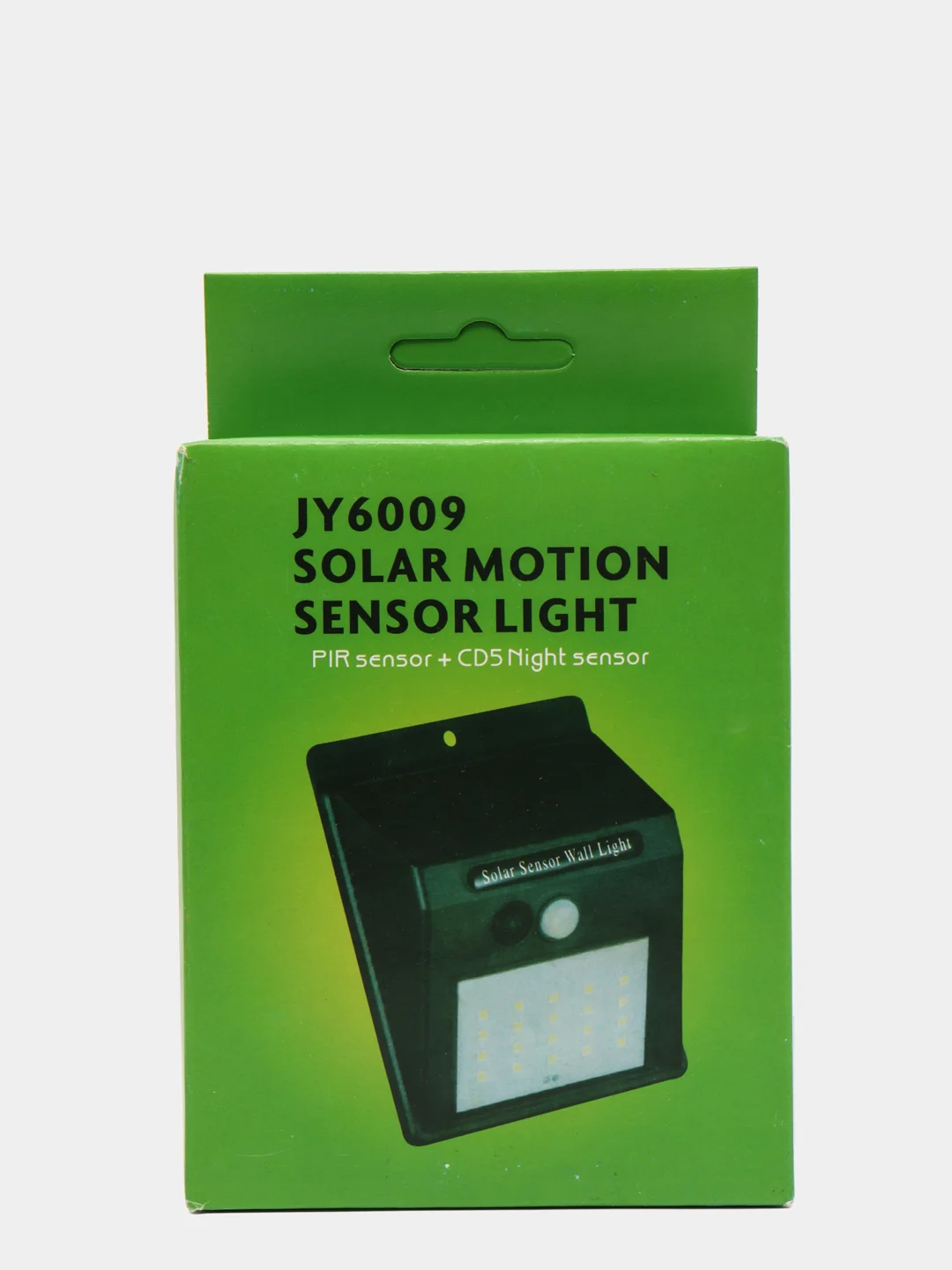 Черный светодиодный уличный светильник Solar Motion Sensor Ligh, на солнечной батарее, фасадный