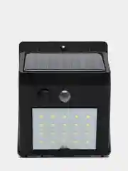 Черный светодиодный уличный светильник Solar Motion Sensor Ligh, на солнечной батарее, фасадный