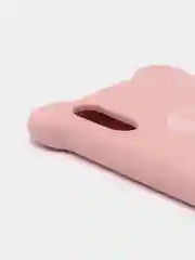 Розовый чехол - мишка