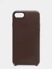 Коричневый кожаный чехол для iPhone 5S, 6, 6 Plus, 6S, 6S Plus, 7, 8, SE, 7 Plus, 8 Plus, X, XS