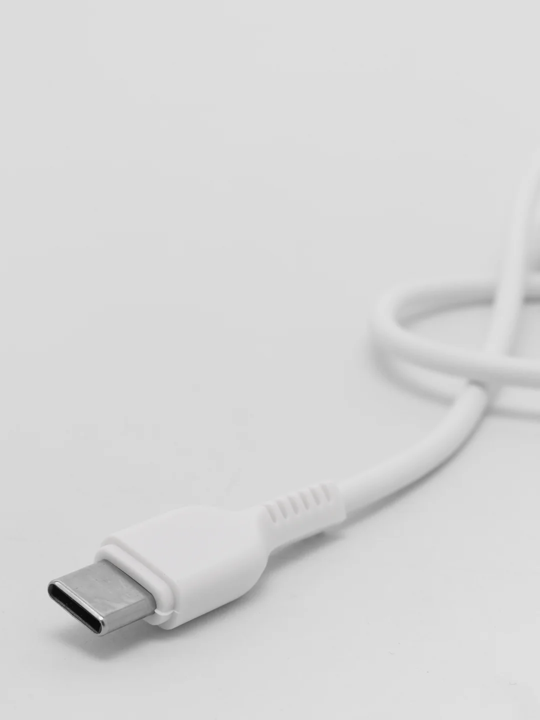 Белый кабель Type-C Hoco Flash charging cable  X20