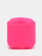 Розовый силиконовый чехол для Airpods silicon case