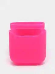 Розовый силиконовый чехол для Airpods silicon case