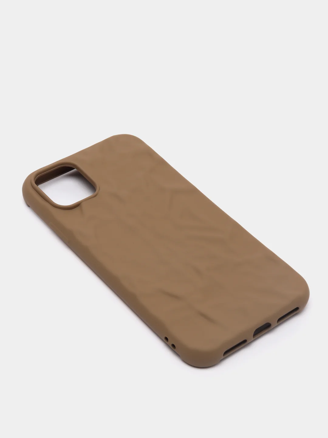 Песочный хаки чехол iPhone 11 TPU, без логотипа, закрытый низ