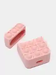 Кремовый чехол-игрушка для наушников AirPods 1,2 (Эирподс 1,2 Аирподс 1,2)