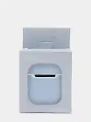 Небесно-голубой чехол для Apple AirPods Soft Touch силиконовый