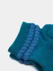Морской носки детские "Маритекс", хлопковые с рюшей