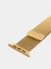 Золотой миланский сетчатый браслет ремешок для Apple Watch