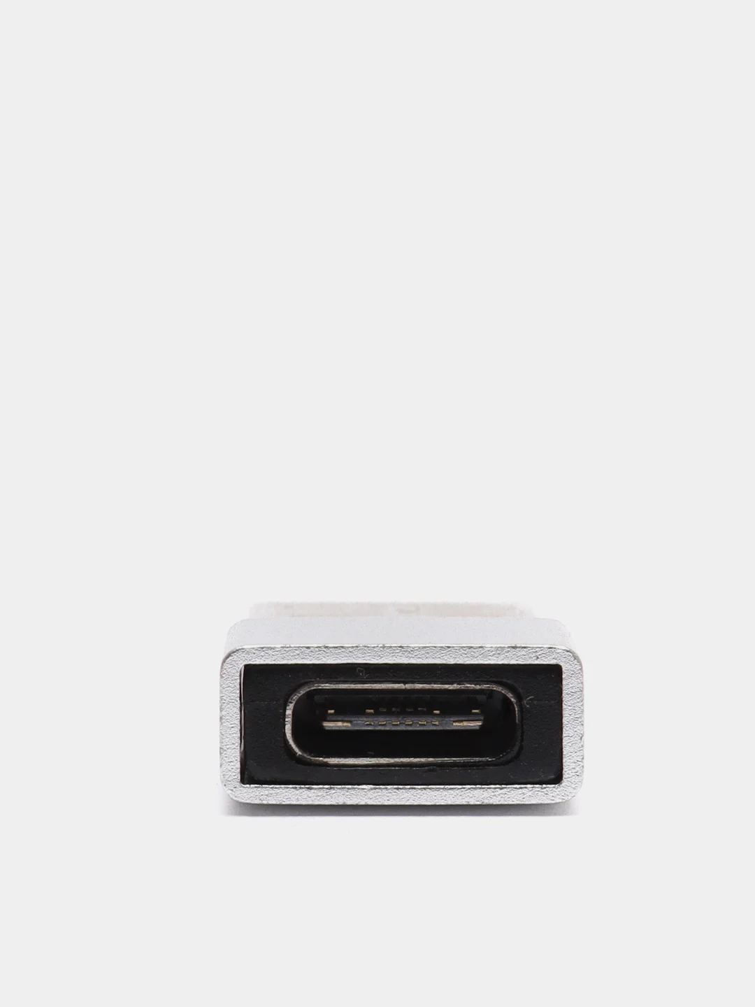 Серебряный переходник USB-Type-C, USB 2.0