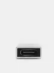 Серебряный переходник USB-Type-C, USB 2.0