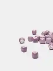 Фиолетовый бусины керамические, 6 мм