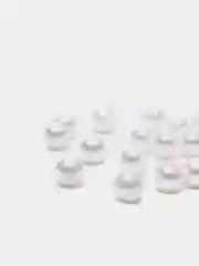 Бусины белые 6 мм, 300 штук