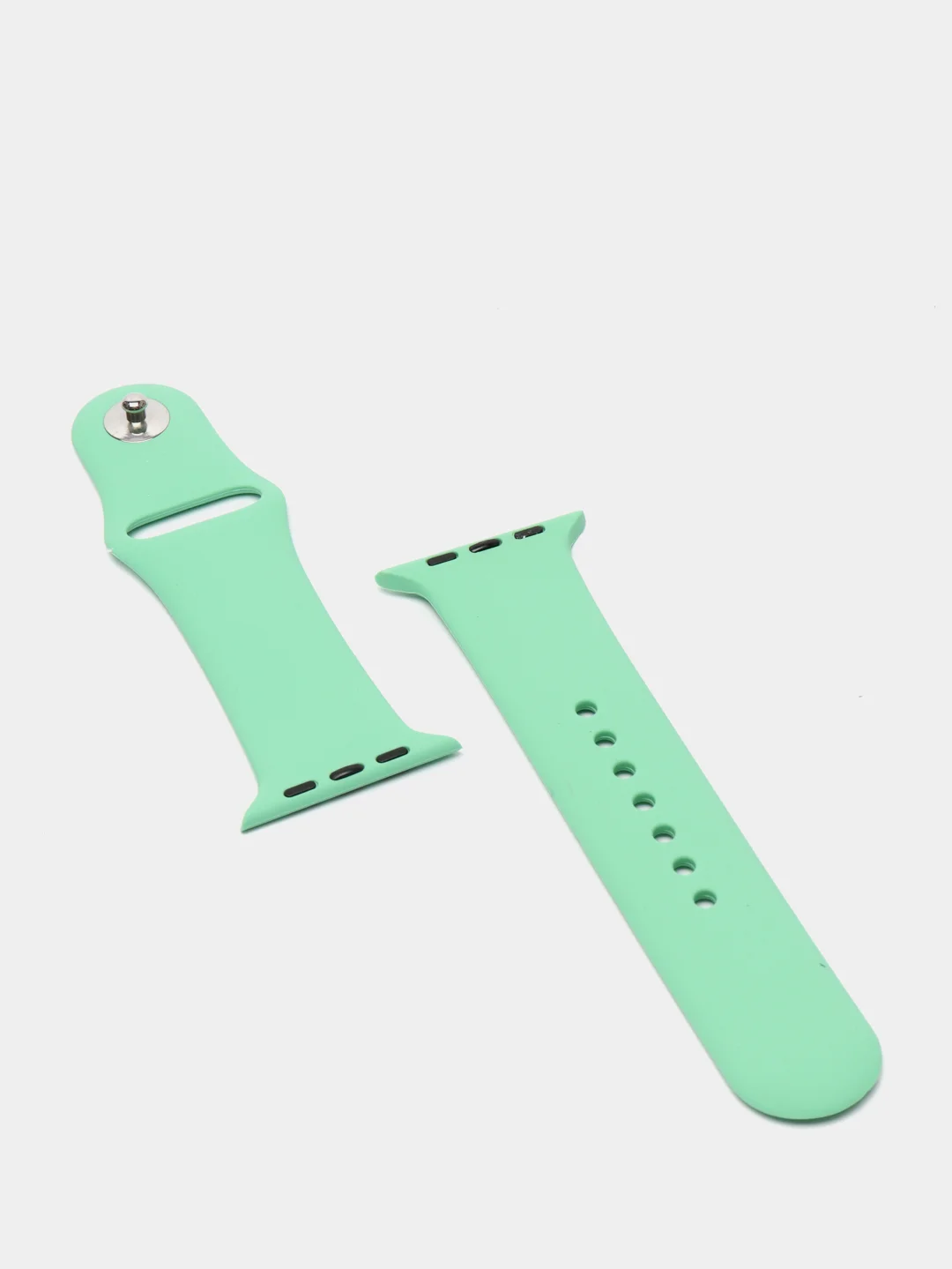 Прозрачный ремешок для Apple Watch 2, 3, 4, 5, 6 и SE, силиконовый