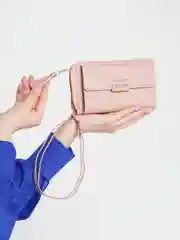 Розовый женская сумка на плечо