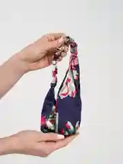 Индиго женская повязка на голову с резинкой