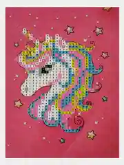 Вишнёвый алмазная мозаика 10*15 см "Единорог"