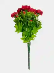 Искусственные цветы. Кустовые гвоздики (букет ) Композиция. Высота: 33 см