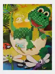 Лайм алмазная мозаика, 10*15 см