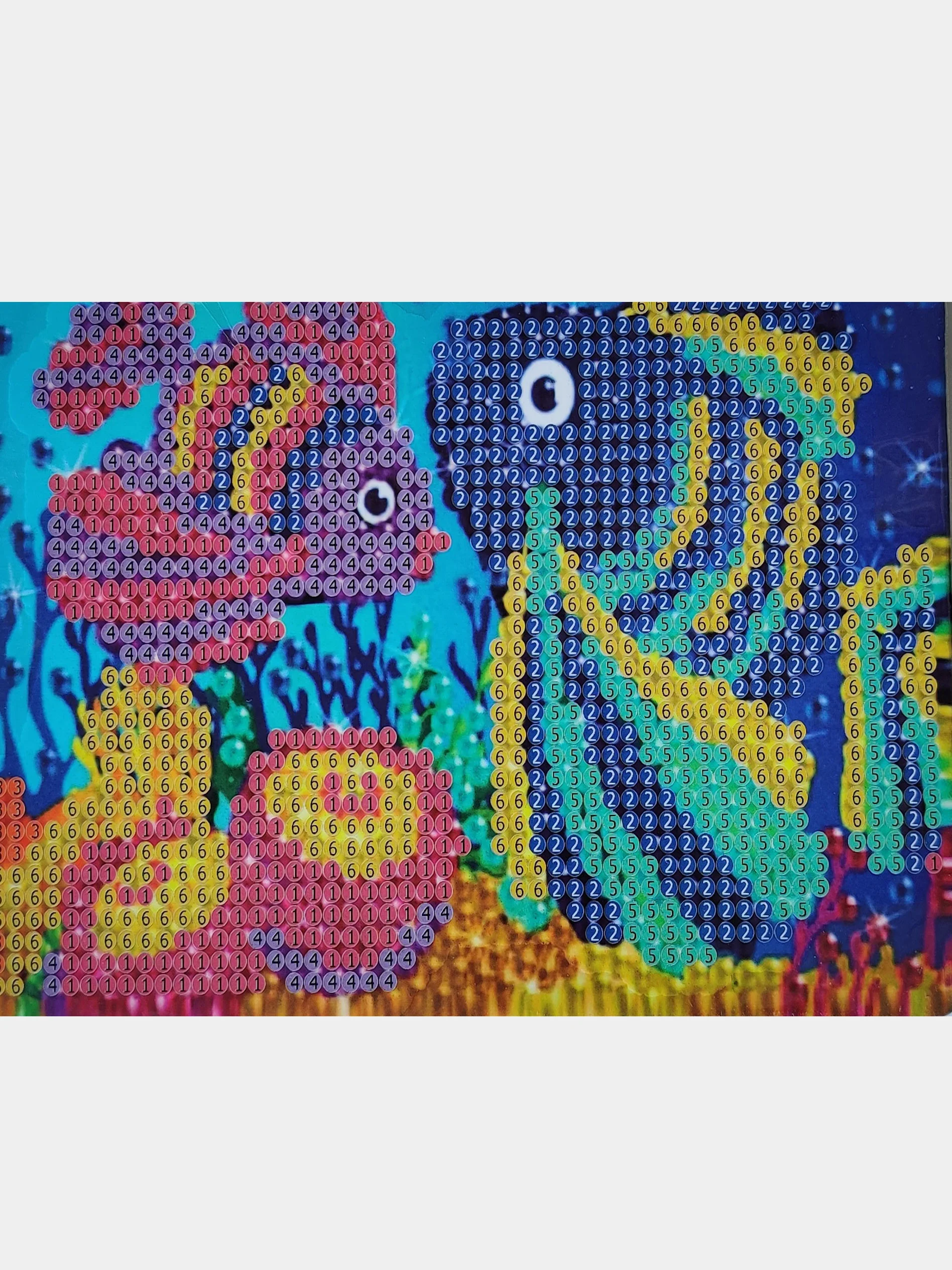 Морской алмазная мозаика, 10*15