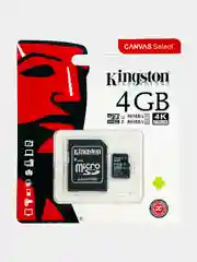Карта памяти microSD 2-256 Gb Kingston, class 10