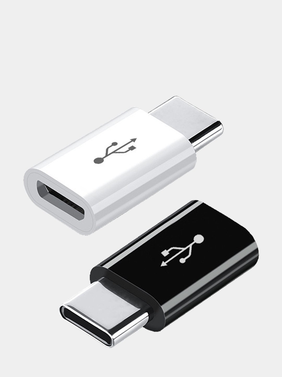 Переходник адаптер micro usb type c купить по цене 110 ₽ в  интернет-магазине Магнит Маркет