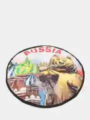 Чехол запасного колеса RUSSIA R15 диаметр 67см SKYWAY экокожа/полиэстер S06301057