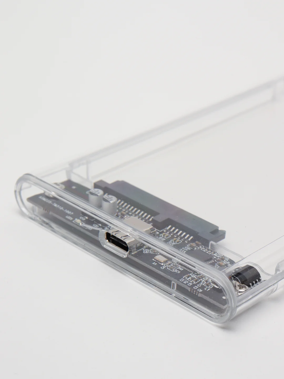 Белый кейс для жесткого диска hdd ssd 2.5 корпус внешний жесткий диск