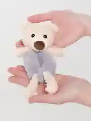 Серебряный резинка для волос "Мягкая игрушка"