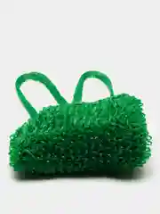 Зеленый мочалка для тела