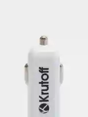 Krutoff / Автомобильное зарядное устройство Krutoff CCH-01, белый