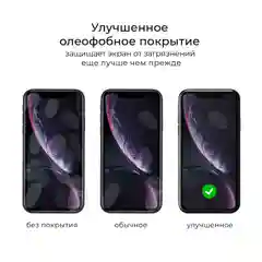 Черный стекло защитное 3D с полным клеем для iPhone 7 Plus, черная рамка