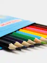 Багровый карандаши цветные ПИФАГОР "Сказочный мир", 12 цветов, картонная упаковка