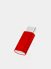 Коралловый адаптер переходник USB Type-C otg micro USB